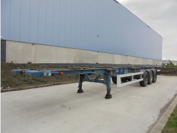 Container transporter/ Swap body semi-trailer VAN HOOL