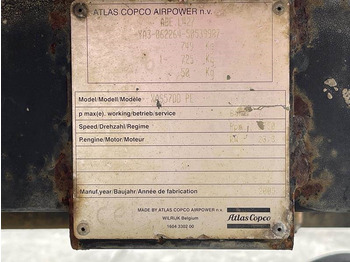 Air compressor Atlas-Copco XAS 57 DD: picture 4