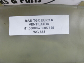 Fan for Truck MAN TGX 51.06600-7050 / 7125 KOELVIN EURO 6: picture 2 Fan for Truck MAN TGX 51.06600-7050 / 7125 KOELVIN EURO 6: picture 2