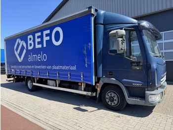 Curtain side truck IVECO EuroCargo 100E