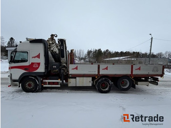 Dropside/ Flatbed truck, Crane truck 2012mod.VOLVO FM 420hk: picture 4