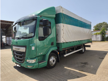 Curtain side truck DAF LF 180