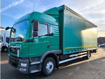 Curtain side truck MAN TGM 15.250