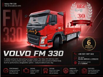 Dropside/ Flatbed truck VOLVO FM 330