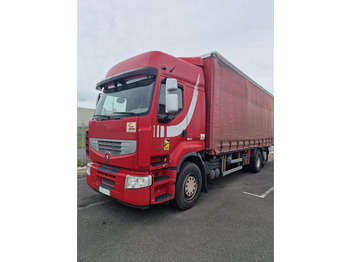 Curtain side truck RENAULT Premium 450