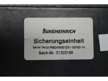 Fuse for Material handling equipment Jungheinrich 51303168 | Zekeringkast Fusebox sn. 51303168 Zekeringkast Fusebox sn. 51303168: picture 2