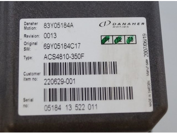 ECU for Material handling equipment Toyota/BT 220629-001 | Danaher motion AC Superdrive motor controller 83Y05184A A: picture 2