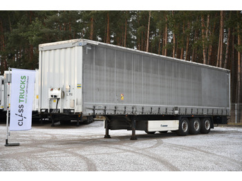 Curtainsider semi-trailer KRONE SDP