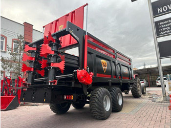 New Manure spreader Novatar Manure Spreader Trailer 10 M3: picture 3