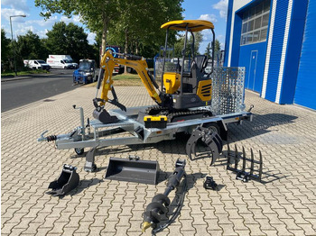Mini excavator BERGER KRAUS