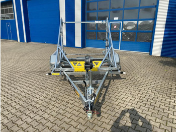 Cable drum trailer Vermietung / Kabelanhänger 3000KG / Nutzlast 2373KG / Kabeltrommel-Anhänger / Glasfaser/ 1 Woche: picture 2