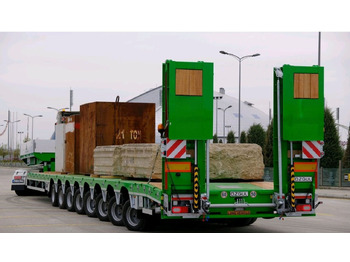 New Low loader trailer for transportation of heavy machinery Özgül 8 AXLE LOWBED SEMI TRAILER: picture 3