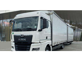 Curtain side truck MAN TGX 18.470