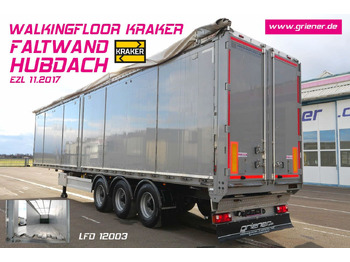 Walking floor semi-trailer KRAKER