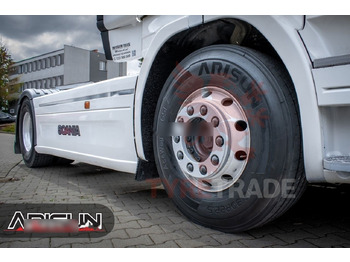 New Tire for Truck Arisun 385/55R22.5 AceWay AZ651 160K M+S 3PMSF FRONT: picture 5
