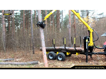 Forestry trailer HYDROFAST