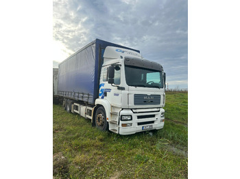 Curtain side truck MAN TGA 26.310