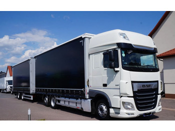 Curtain side truck DAF XF 480