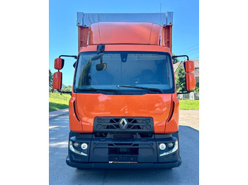 Curtain side truck RENAULT D 18 / 280 / FIRANKA / WINDA / 8.6 M DŁUGOŚCI / 21 EUROPALET / NOWE OPONY / ŁADOWNOŚĆ 9.380 KG / AUTOMAT / SERWISOWANA / SPROWADZONA: picture 5