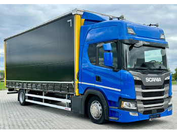 Curtain side truck SCANIA G 410