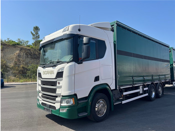 Curtain side truck SCANIA R 500