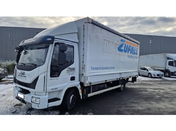 Curtain side truck IVECO EuroCargo 75E
