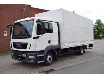 Curtain side truck MAN TGL