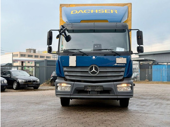 Curtain side truck Mercedes-Benz Atego 1224 Pritsche + Plane 7,25m +LBW: picture 2