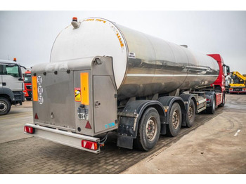 Tanker semi-trailer Eta CITERNE LAIT/MILCH/MILK 29000L: picture 3