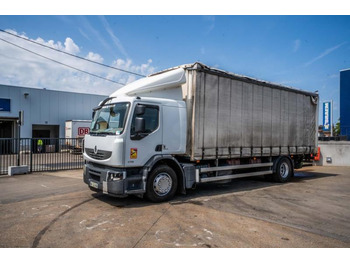 Curtain side truck RENAULT Premium 270
