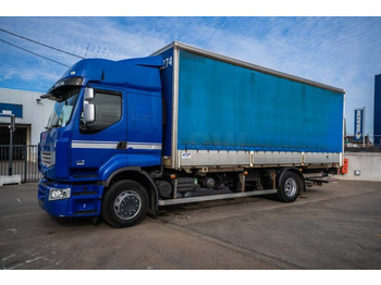 Curtain side truck RENAULT Premium 380