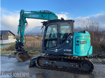 Mini excavator 2021 Kobelco SK75SR-7 Gravemaskin med skjær, tiltrotator med gripekassett, nylig sertifisert, kun 2400 timer: picture 3