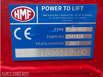 Crane truck 2023 HMF 910-RCS-K3 kran med fjernkontroll: picture 5 Crane truck 2023 HMF 910-RCS-K3 kran med fjernkontroll: picture 5