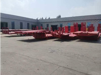 Low loader semi-trailer