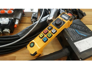 Construction machinery Monoblock hydraulic valve Galtech 3 sections 60 l/min 15 gpm 12 V + Remote radio Palfinger, Hiab, Fassi: picture 3