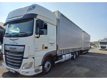Curtain side truck DAF XF 480