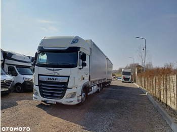 Curtain side truck DAF XF 480 SUPER SPACE CAB / ZESTAW TANDEM PRZEJAZDOWY 120m3: picture 2