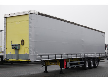 Curtainsider semi-trailer TROUILLET