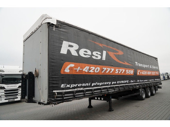 Curtainsider semi-trailer Kögel FIRANKA / MEGA / OŚ PODNOSZONA / OSIE SAF / DACH: picture 4