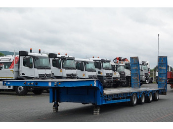 Low loader semi-trailer