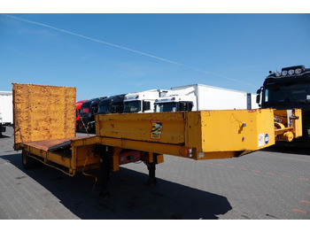 Low loader semi-trailer LOUAULT LAWETA NISKOPODWOZIOWA / NAJAZDY HYDRAUL: picture 2