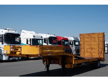 Low loader semi-trailer LOUAULT LAWETA NISKOPODWOZIOWA / NAJAZDY HYDRAUL: picture 4