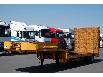 Low loader semi-trailer LOUAULT LAWETA NISKOPODWOZIOWA / NAJAZDY HYDRAUL: picture 3