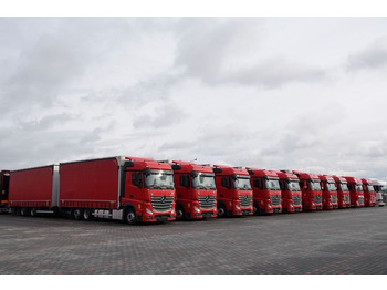 Curtain side truck MERCEDES-BENZ Actros 2548