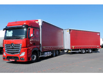 Curtain side truck MERCEDES-BENZ Actros 2548