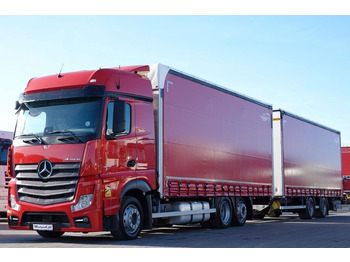 Curtain side truck MERCEDES-BENZ Actros 2548