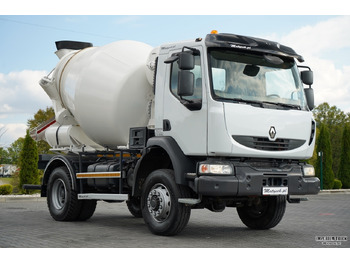 Concrete mixer truck RENAULT Kerax