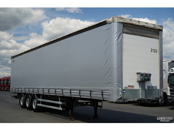 Curtainsider semi-trailer TROUILLET