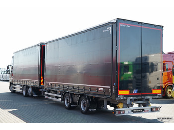 Curtain side truck VOLVO FH 500 / I-SAVE / XL / ZESTAW TANDEM PRZEJAZDOWY 120 M3 / 2023 / I-PARK COOL / ZAWIESIE DOKI DO WÓZKA / PO ZŁOTYM KONTRAKCIE SERWISOWYM: picture 5