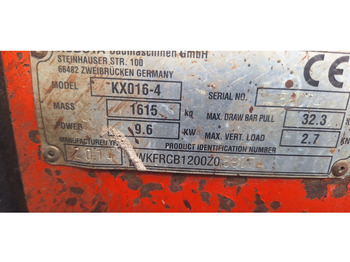 Mini excavator Kubota KXo 16-4 Minibagger: picture 5